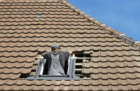 Pose de velux à Rétaud